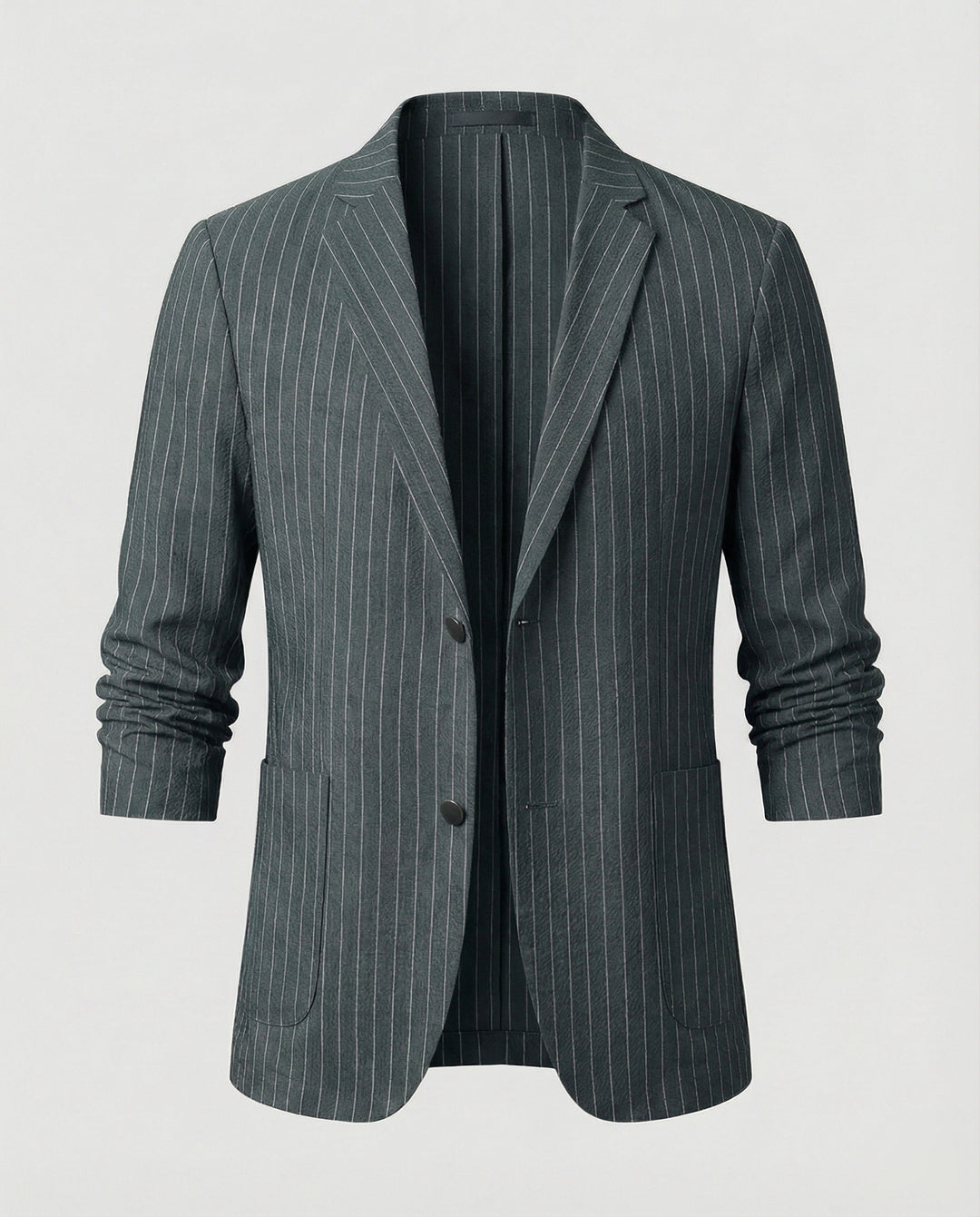 Herren Nadelstreifen Sakko Slim Fit Sommer