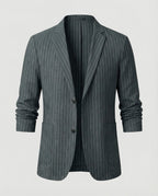 Herren Nadelstreifen Sakko Slim Fit Sommer