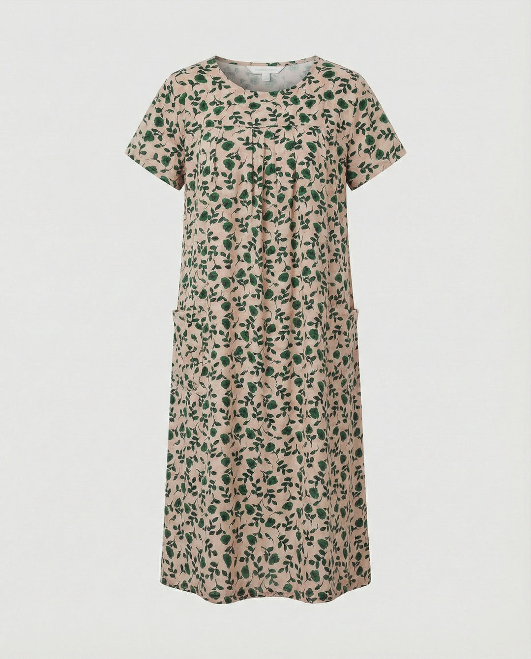 Luftiges Midikleid Damen Mit Taschen