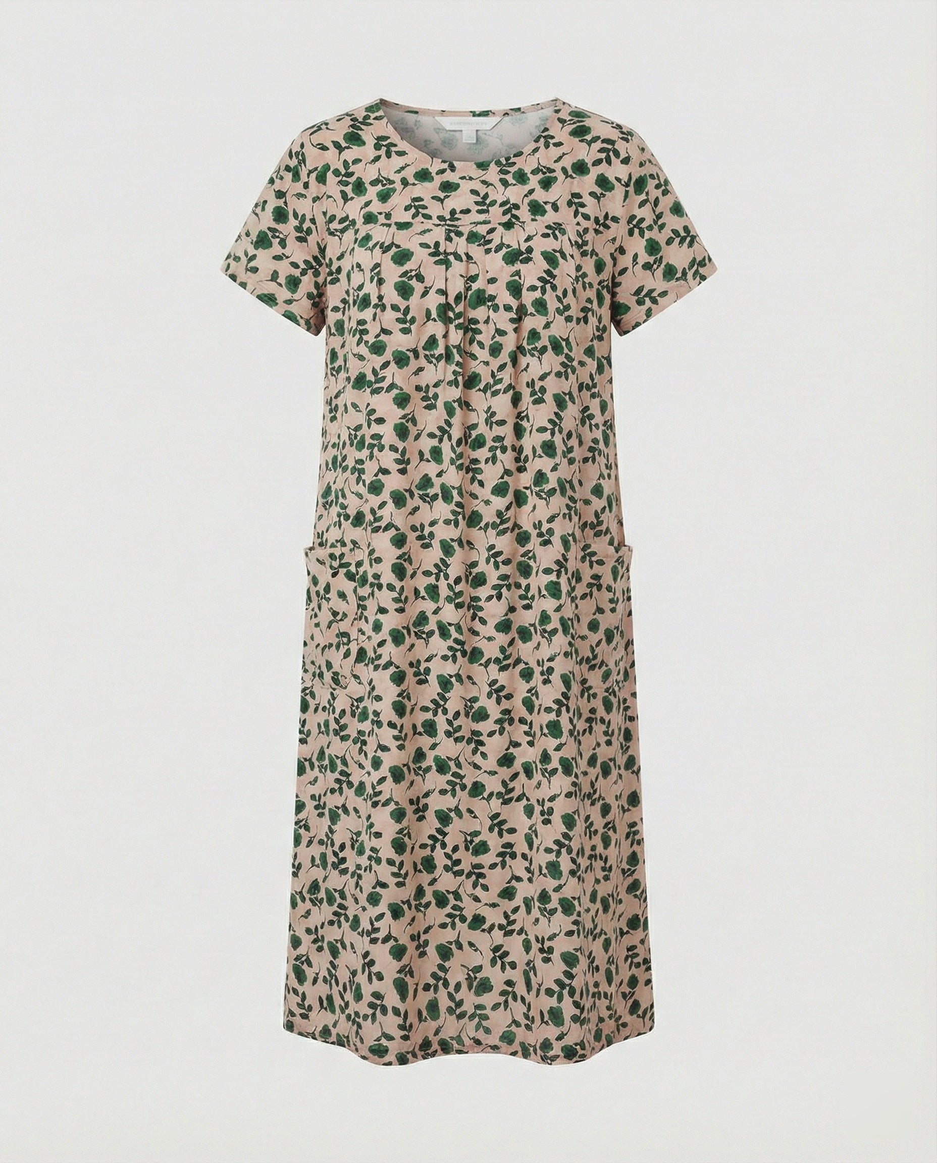 Luftiges Midikleid Damen Mit Taschen