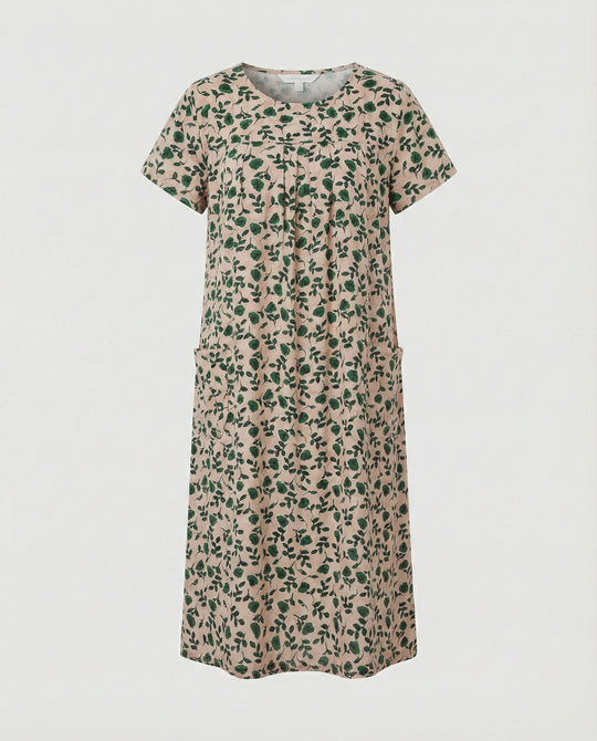 Luftiges Midikleid Damen Mit Taschen