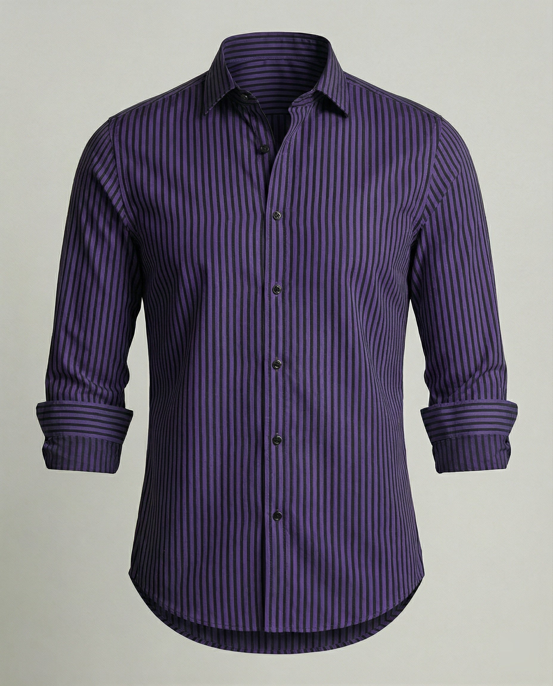 Herren Hemd gestreift slim fit