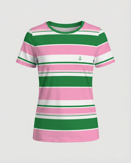 Kurzarmshirt Damen Mit Blumenprint