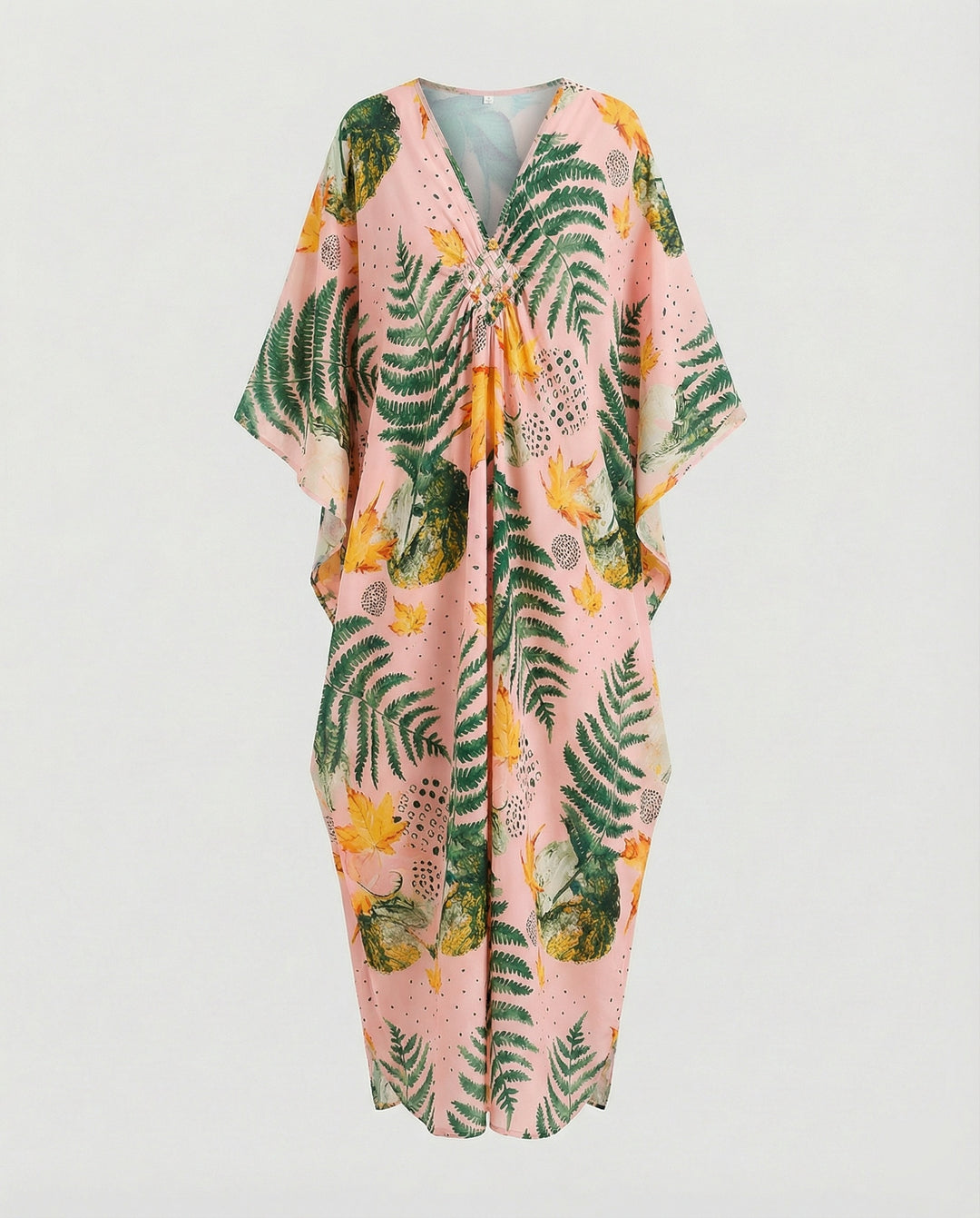 Damen Maxikleid Kaftan Sommer