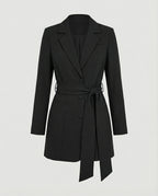 Blazerkleid Tailliert Mit Knopfleiste Damen