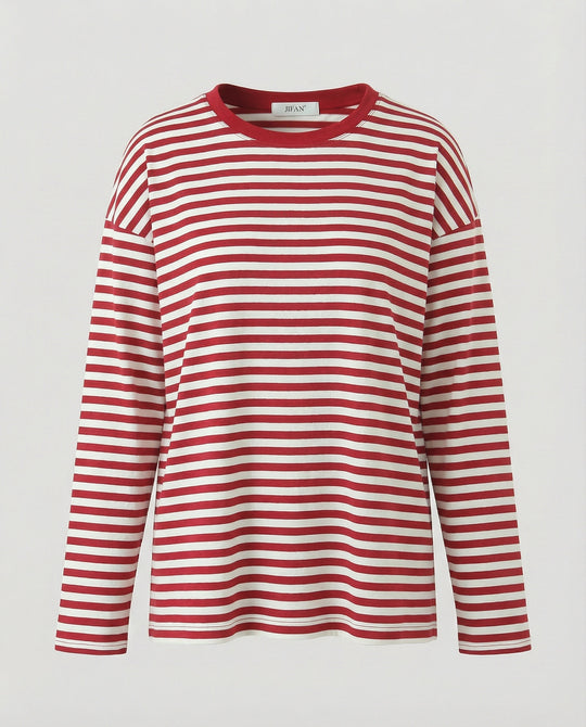 Freizeitkleidung Damen Longsleeve Breton