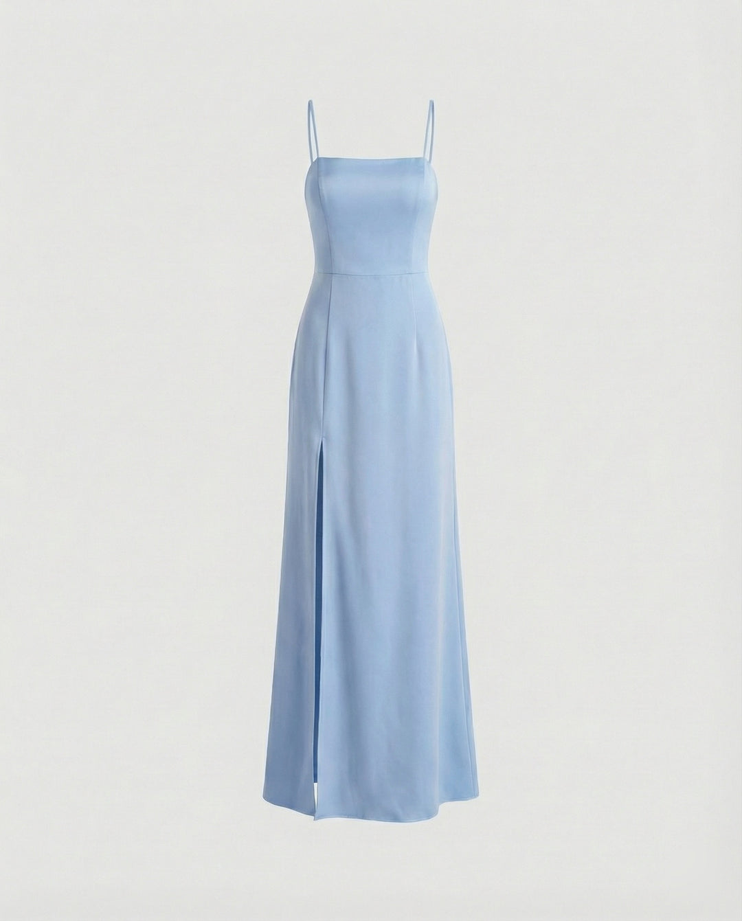 Damen Elegantes Abendkleid mit schwingendem Rock und tiefem Schlitz R&B