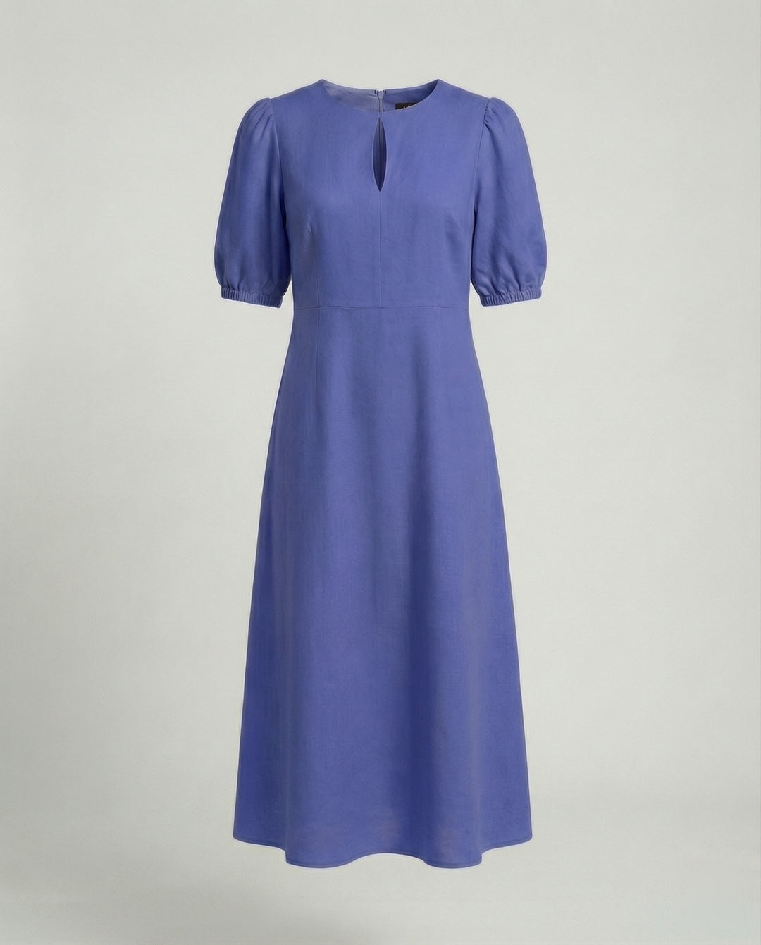 Damen Midikleid mit Ballonärmeln
