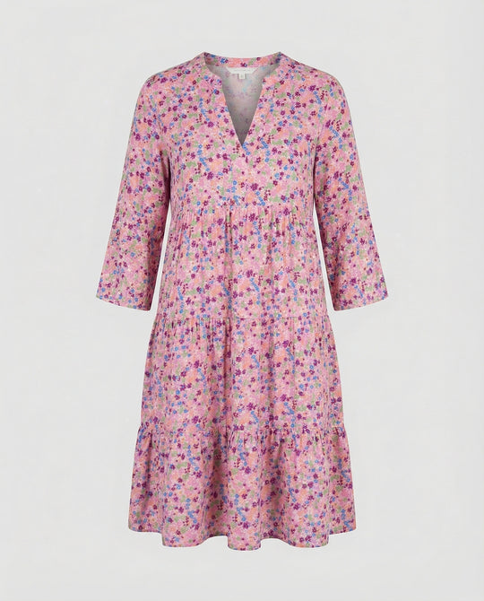 Damen Luftiges Sommerkleid mit verspieltem Print