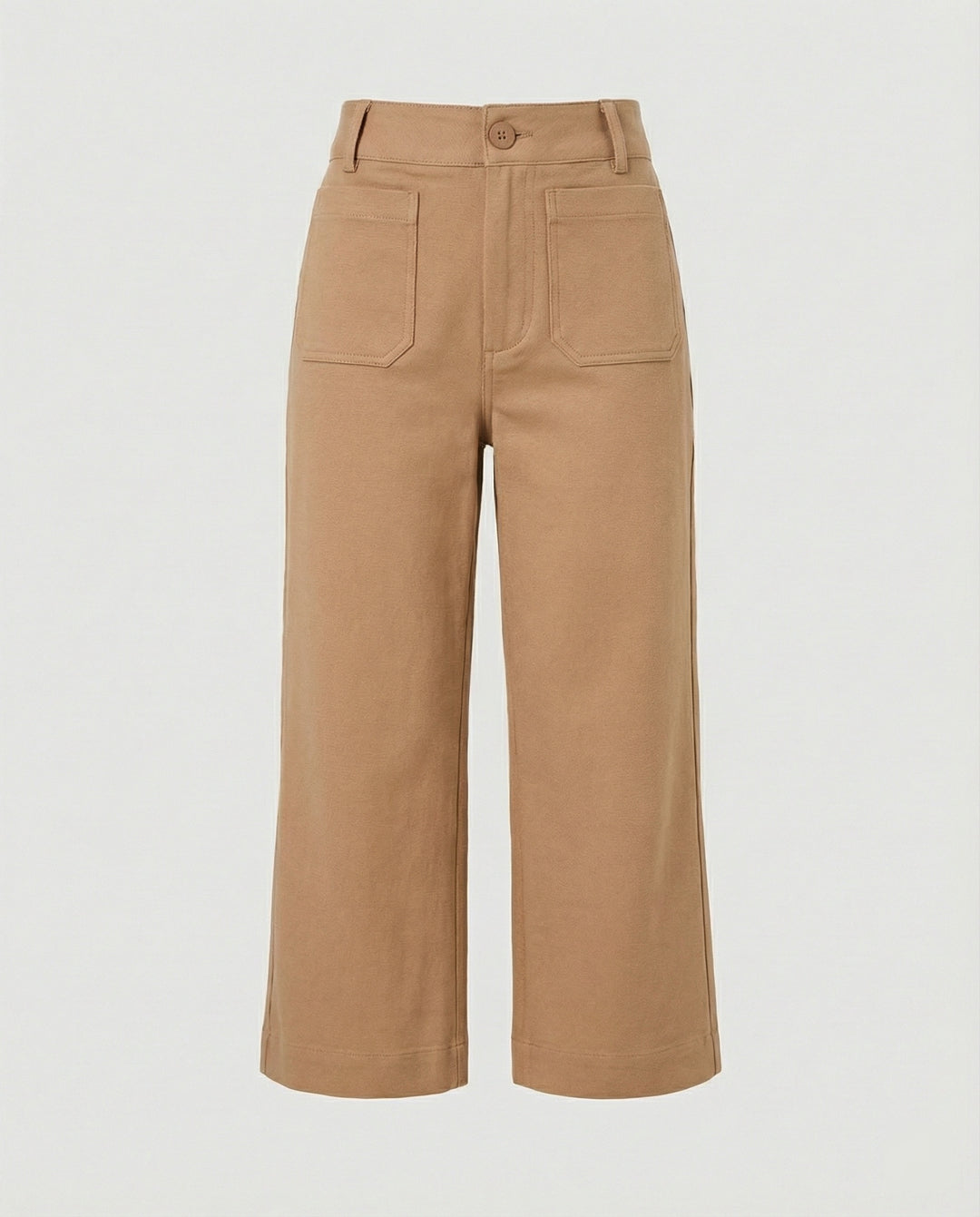Damen weite Bequemhose mit modischen Details