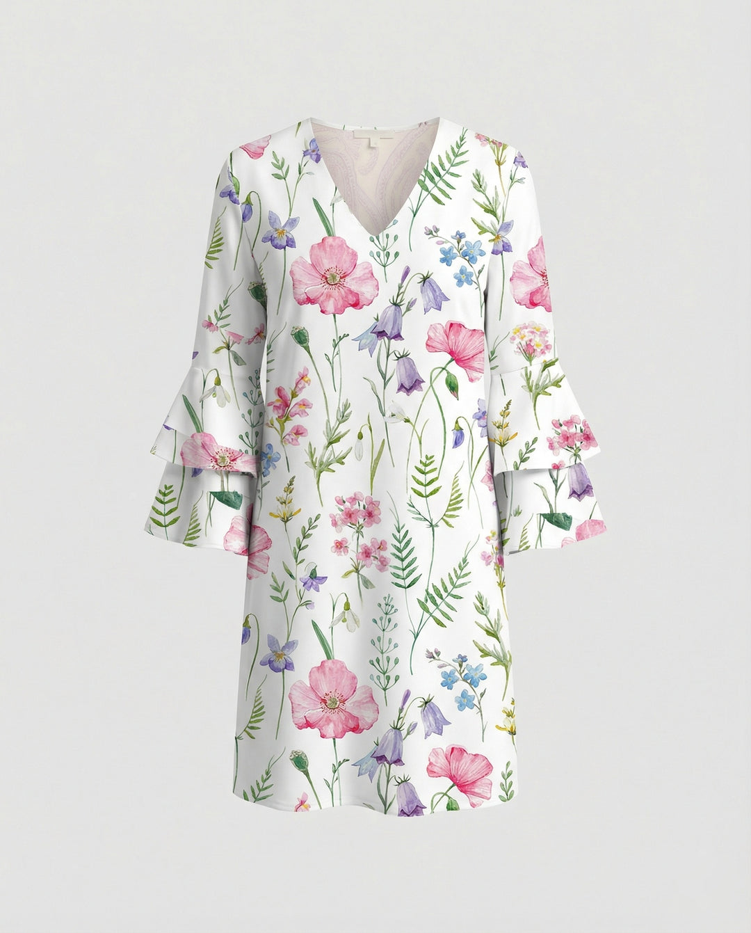 Damen Minikleid floral Sommer