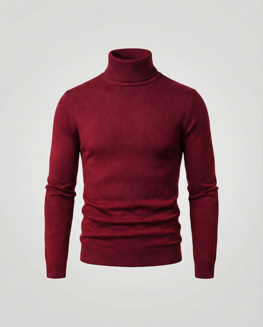 Herren Rollkragenpullover aus weichem Merinowolle R&B