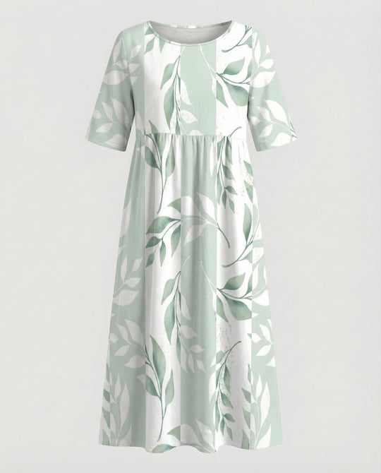 Damen Maxikleid mit Taschen luftig