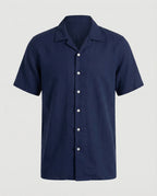 Kurzarm Hawaiihemd Herren Palmenprint