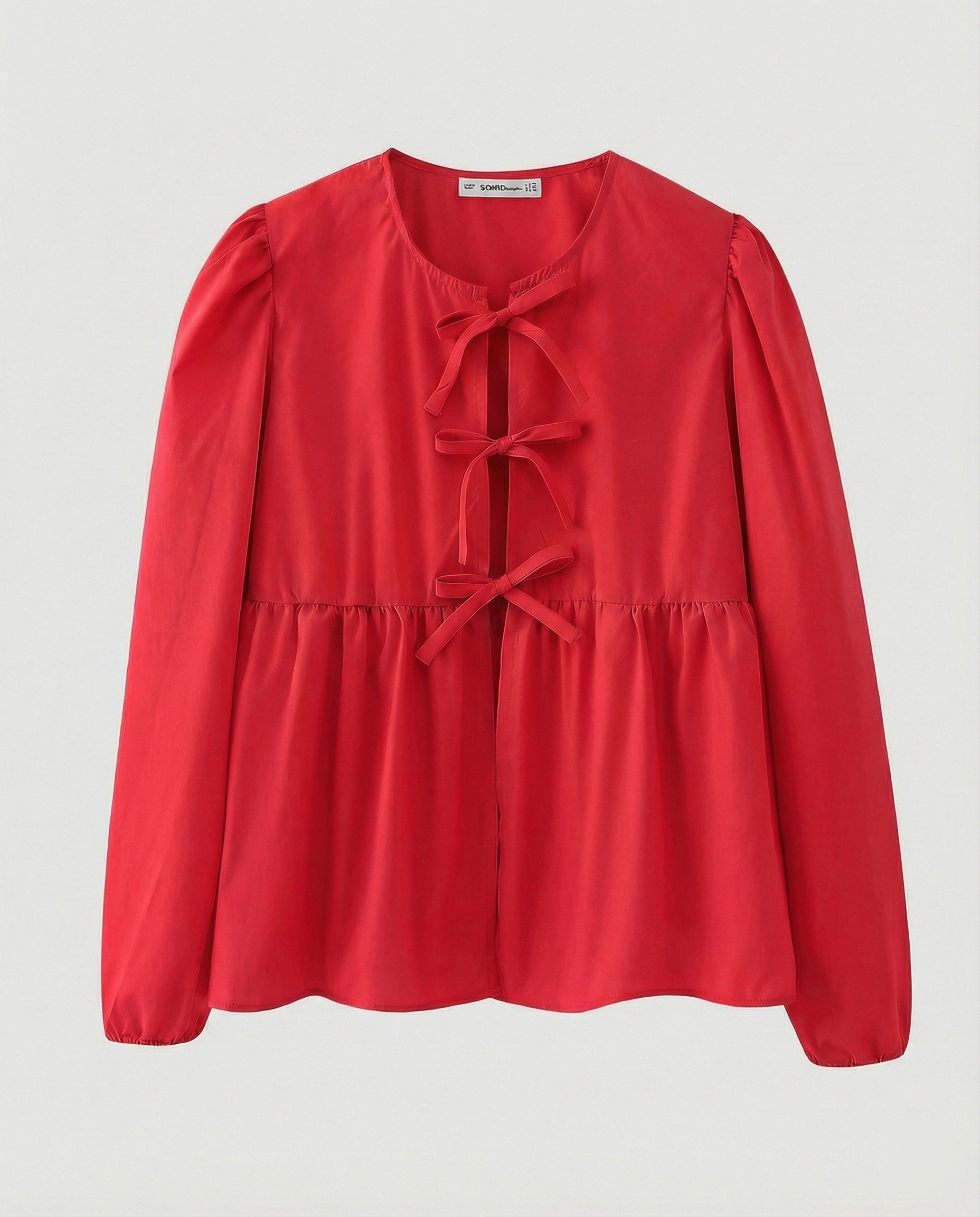 Bluse Damen Viskose Gemustert