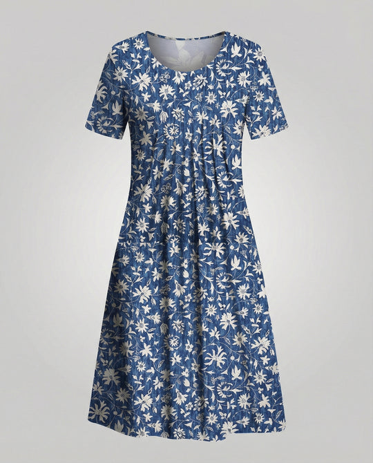 Damen Freizeitkleid Jersey knielang