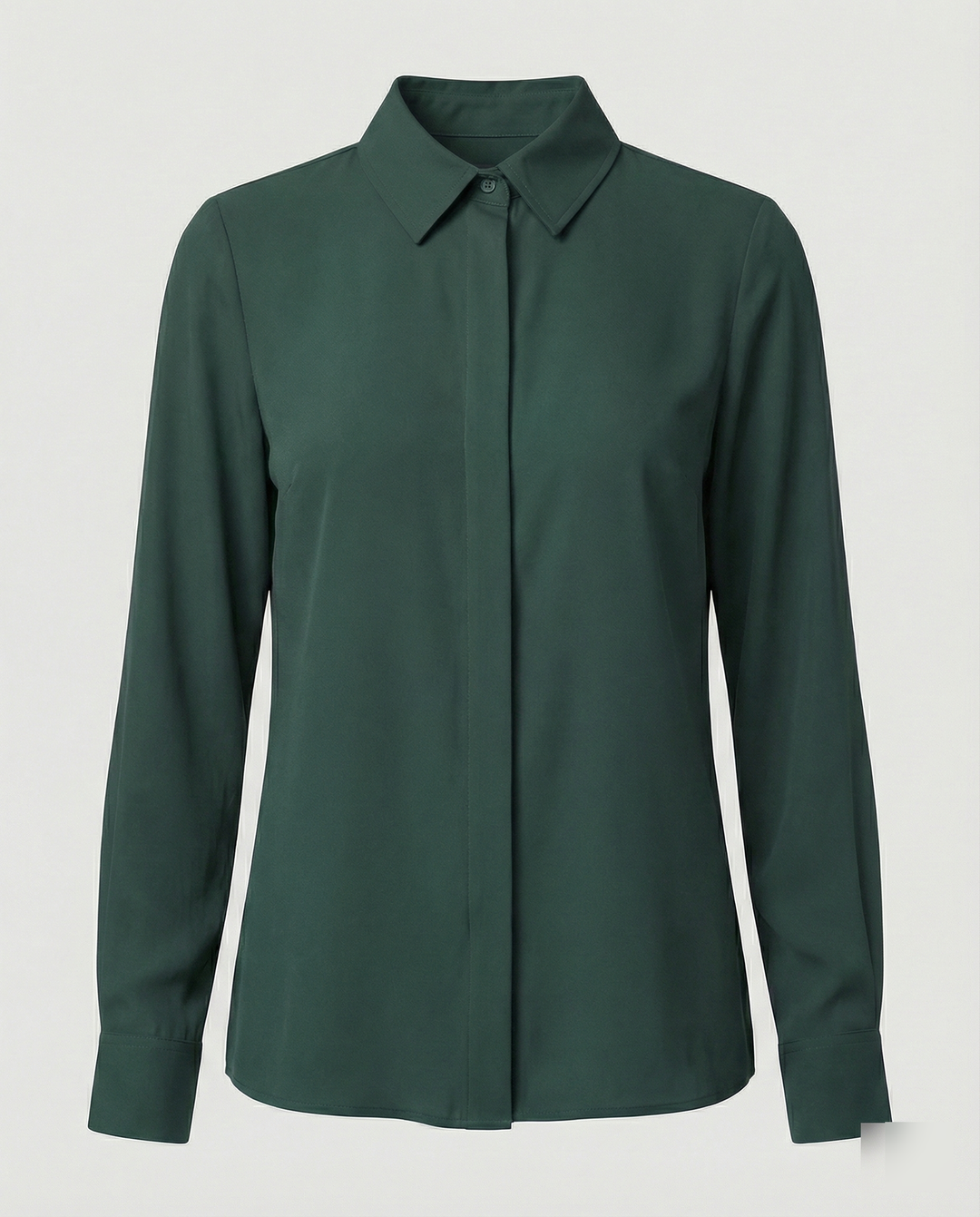 Damen Hemdbluse elegant mit luxuriösem Glanz