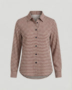 Damen Hemdbluse Hahnentritt