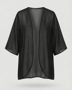 Offener Kimono Damen Floral