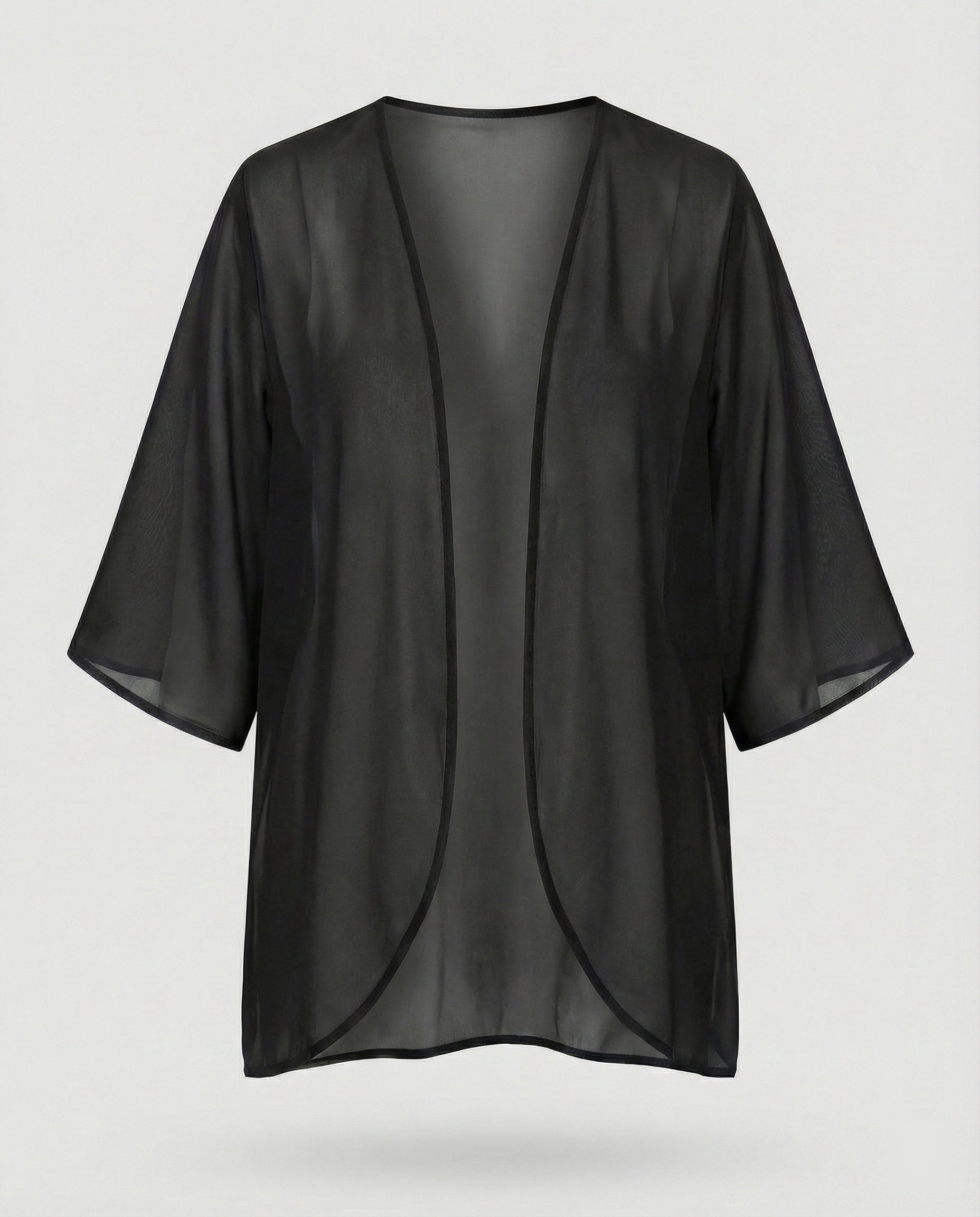 Offener Kimono Damen Floral