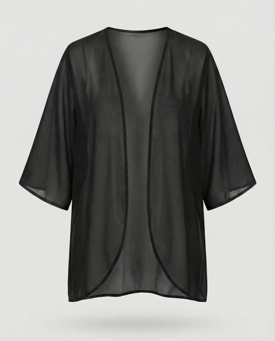 Offener Kimono Damen Floral