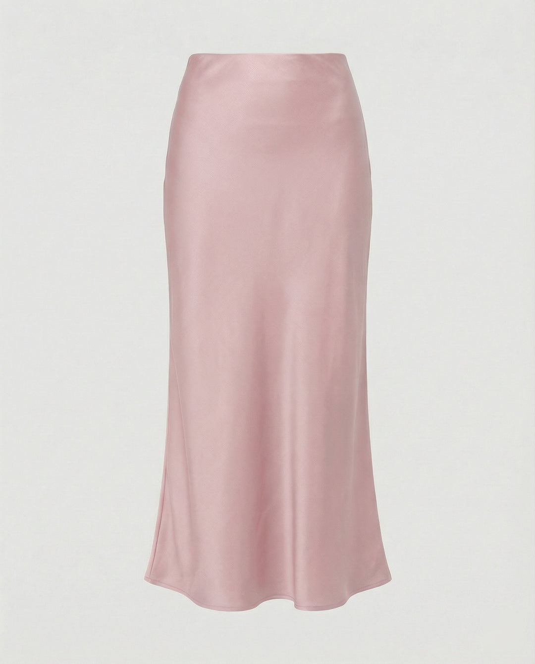 Damen Maxirock Satin High Waist