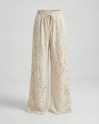 Damen Haremshose Boho Patchwork