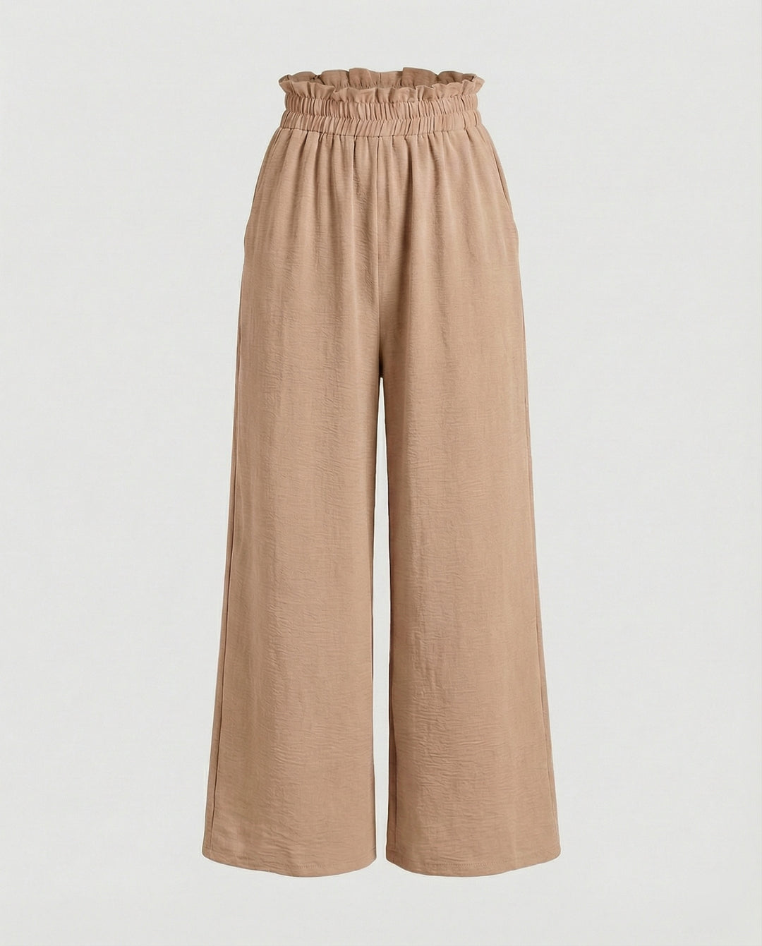 Damen Culotte-Hosen mit weitem Bein und elastischem Bund R&B