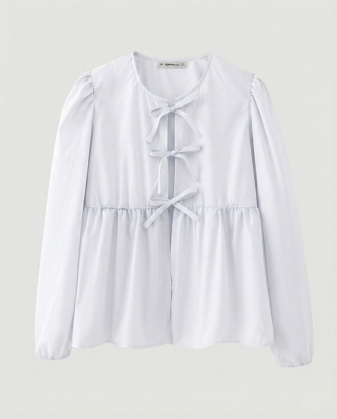 Bluse Damen Viskose Gemustert