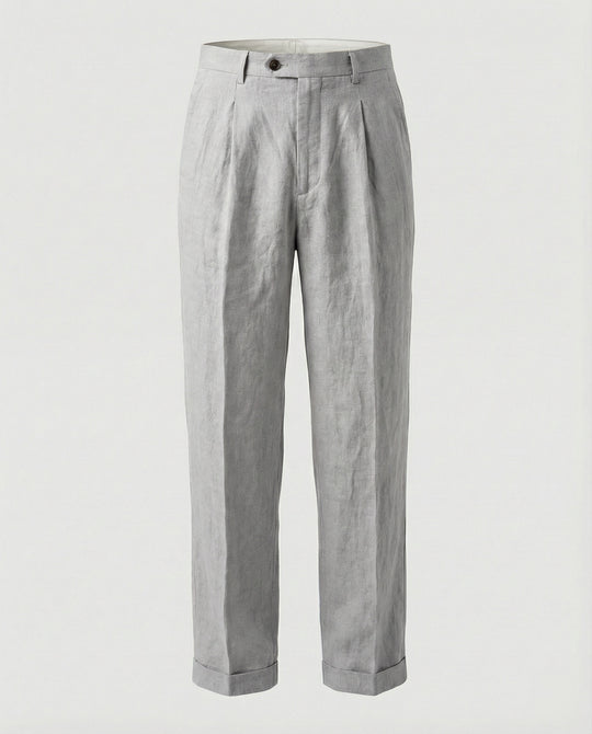 Herren elegante und bequeme Leinenhose R&B