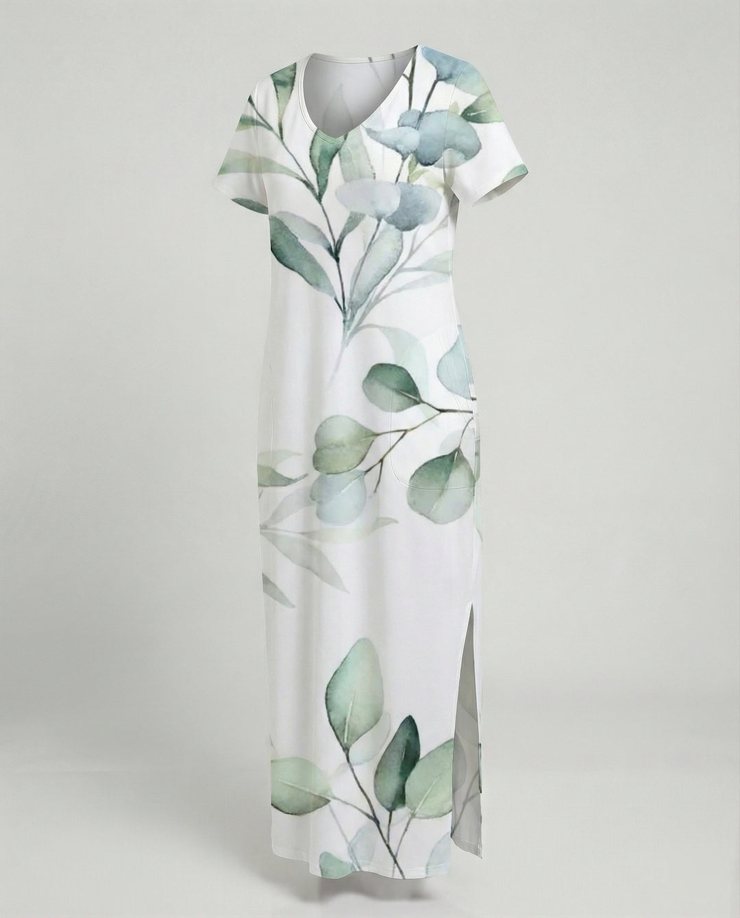 Damen Maxikleid Strand Sommer