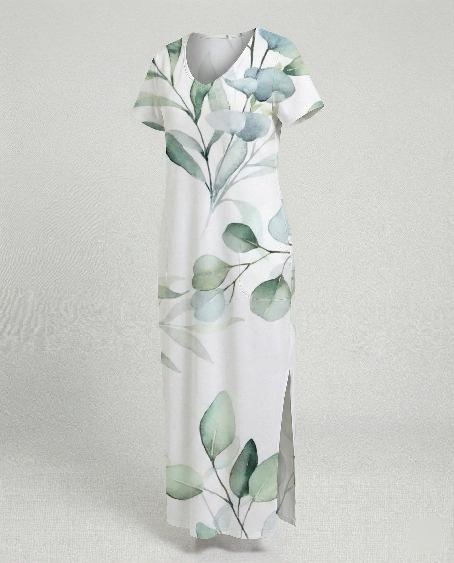 Damen Maxikleid Strand Sommer