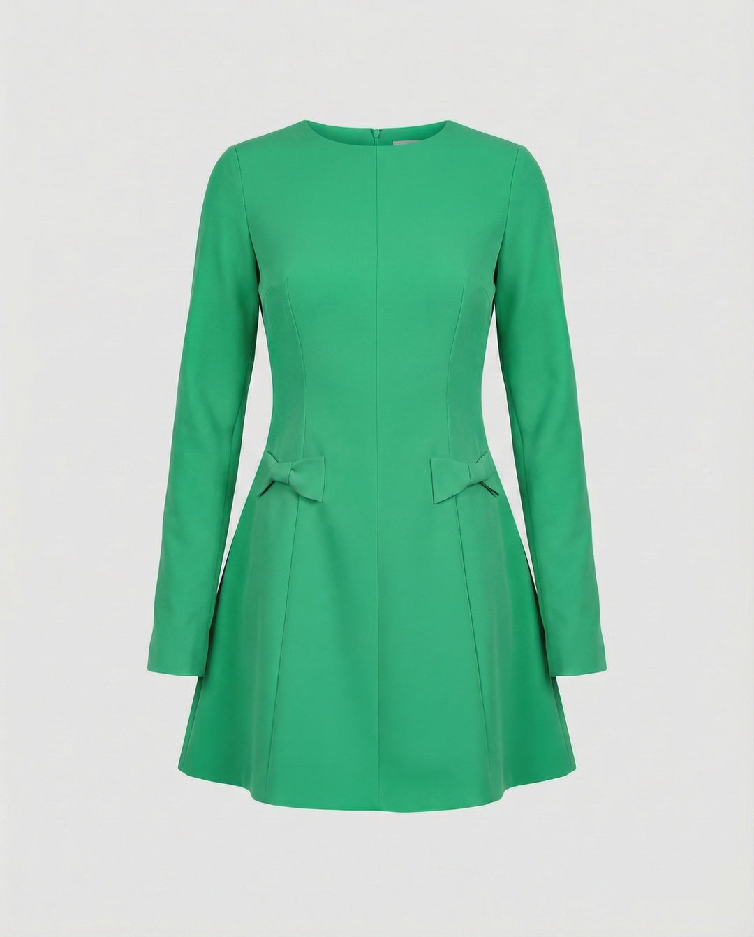 Damen A-Linie Minikleid aus Crepe