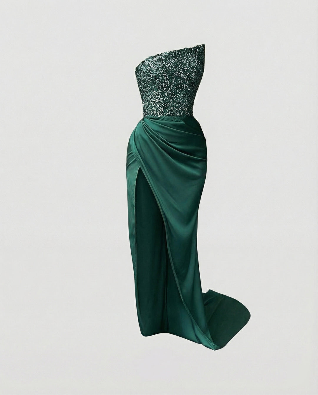 Damen Abendkleid Elegant Schulterfrei