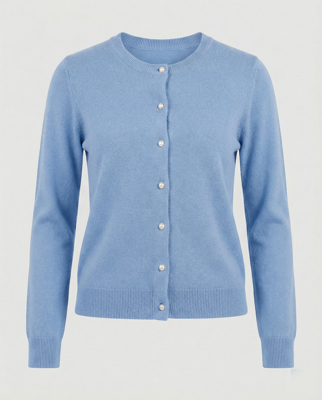 Damen Feinstrick Cardigan mit Knopfleiste und weichem Material R&B