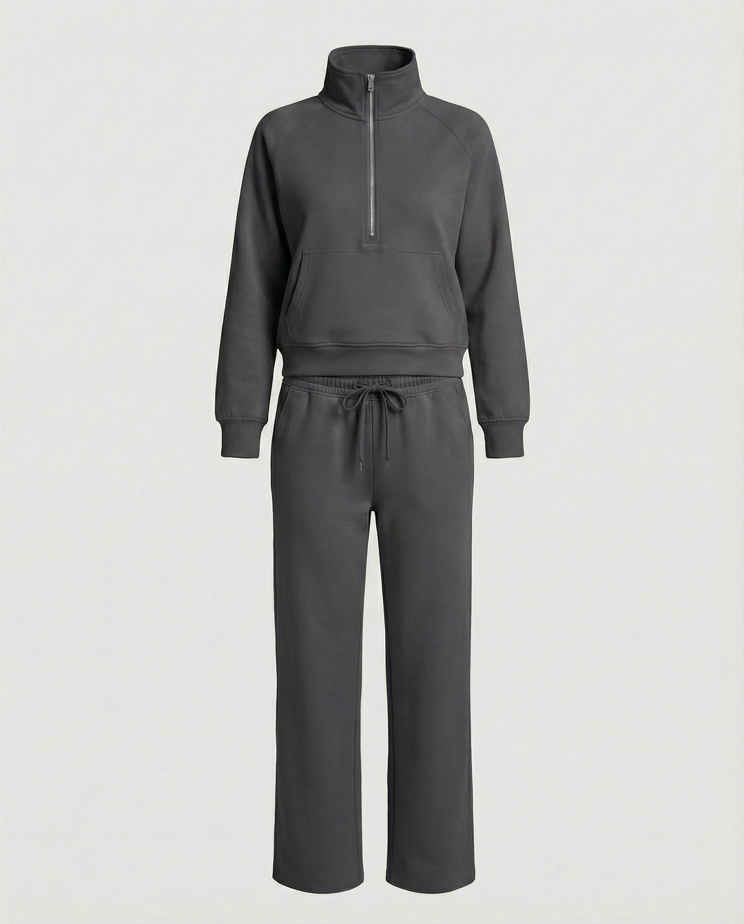 Jogginganzug Damen mit hohem Kragen