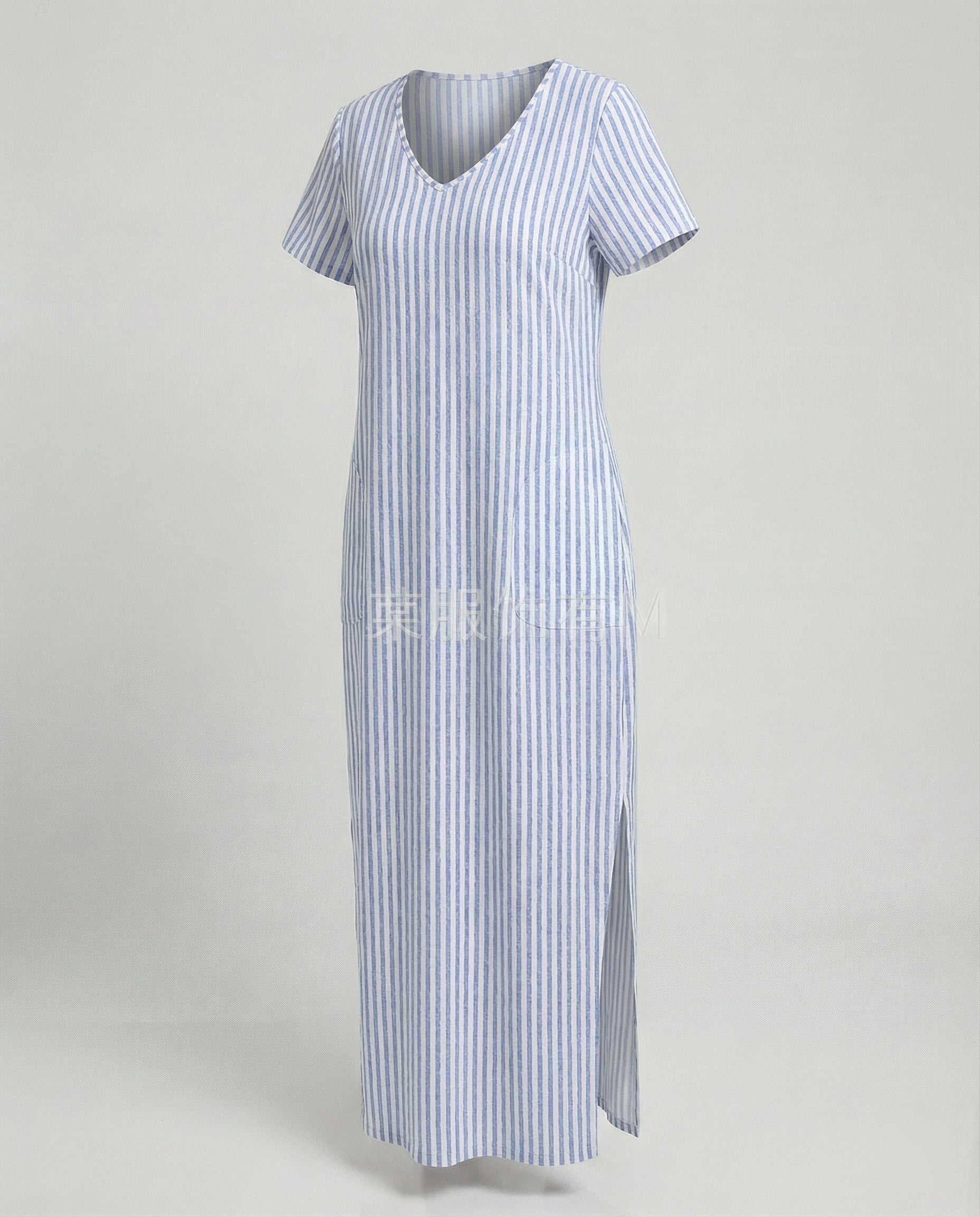 Damen Maxikleid Strand Sommer