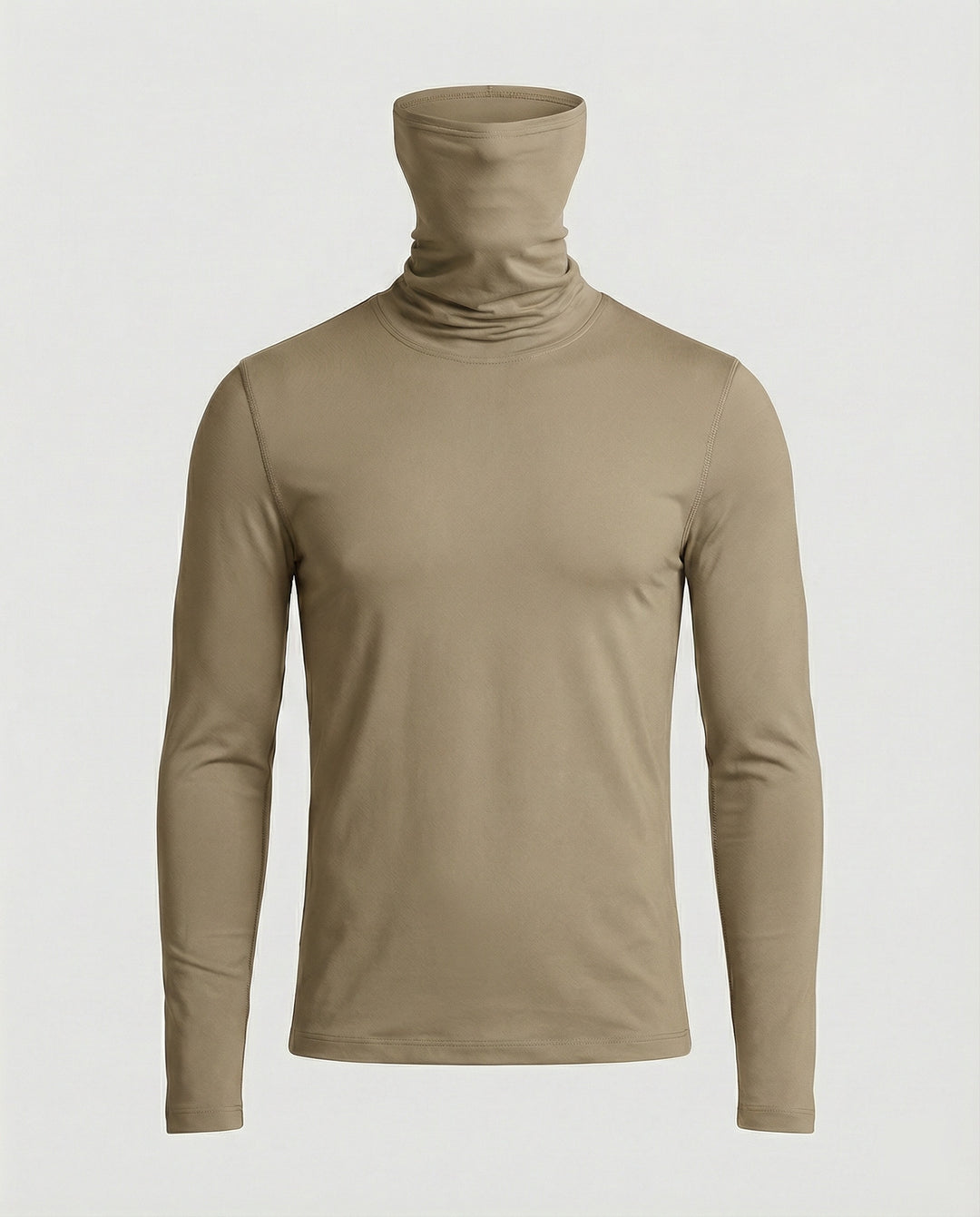 Herren Funktionsshirt mit hohem Kragen und innovativem Feuchtigkeitsmanagement R&B