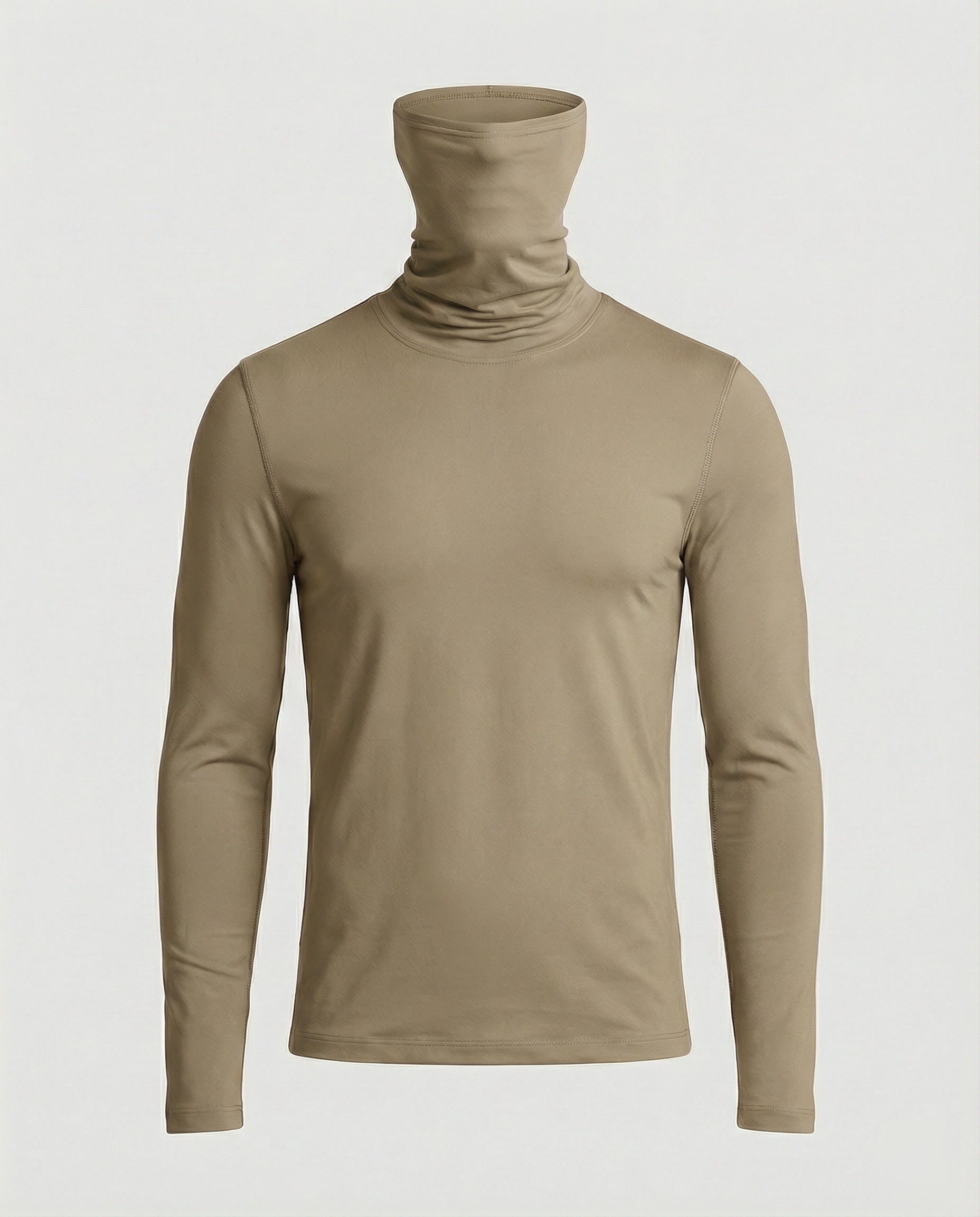 Herren Funktionsshirt mit hohem Kragen und innovativem Feuchtigkeitsmanagement R&B