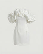 Damen Cocktailkleid schulterfrei elegant