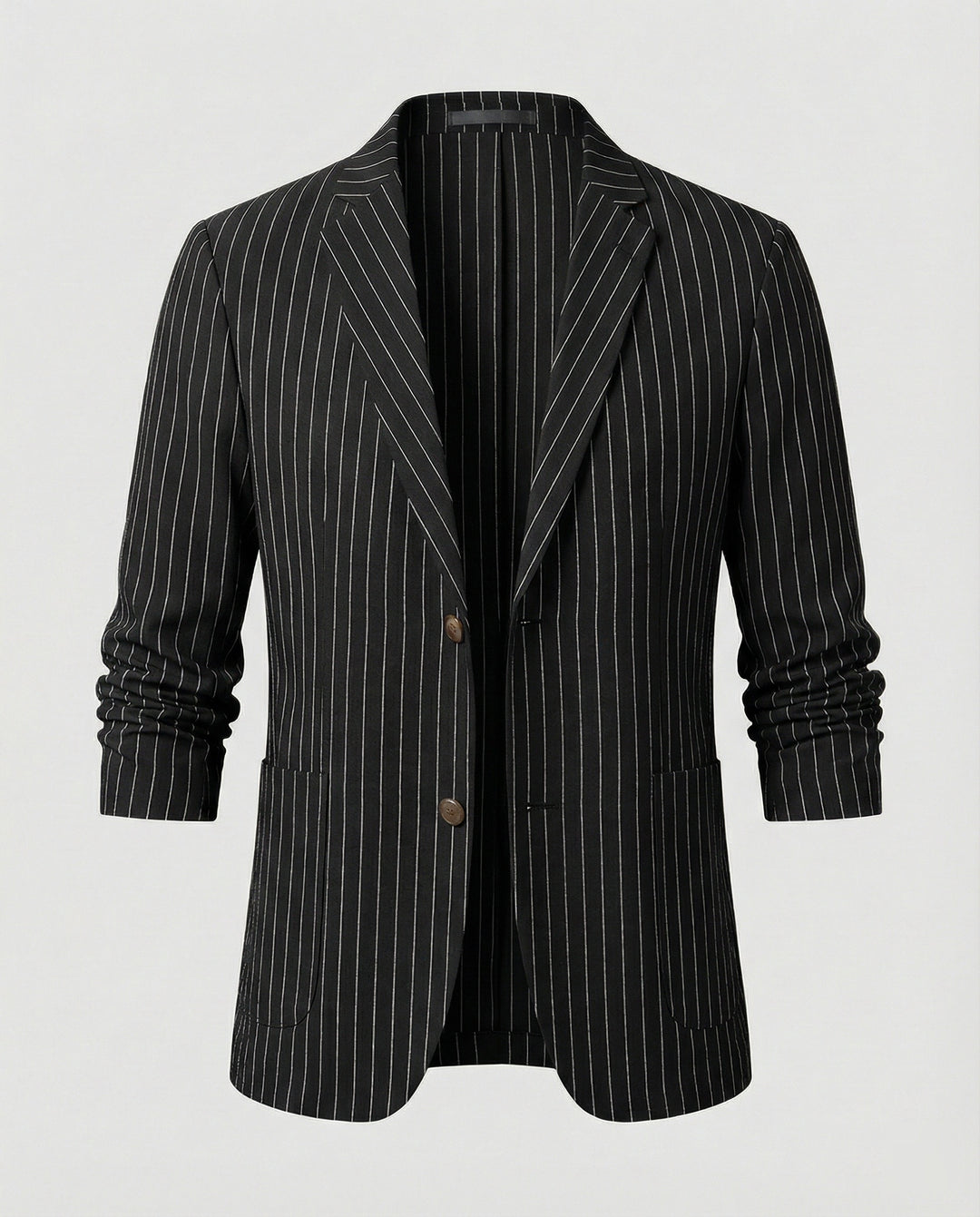Herren Nadelstreifen Sakko Slim Fit Sommer