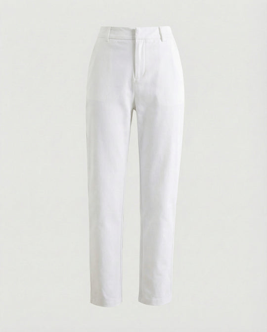 Damen Chino Stoffhose hochwertig verarbeitet