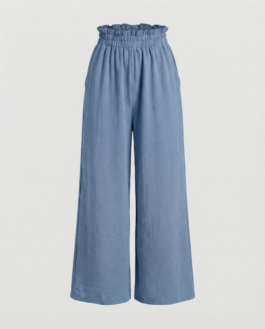 Damen Culotte-Hosen mit weitem Bein und elastischem Bund R&B