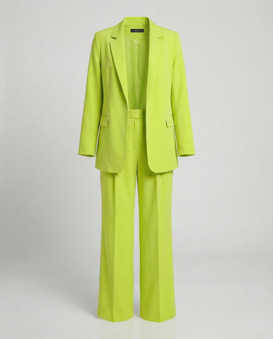 Damen Zweiteiler Set Damen Blazer Hose
