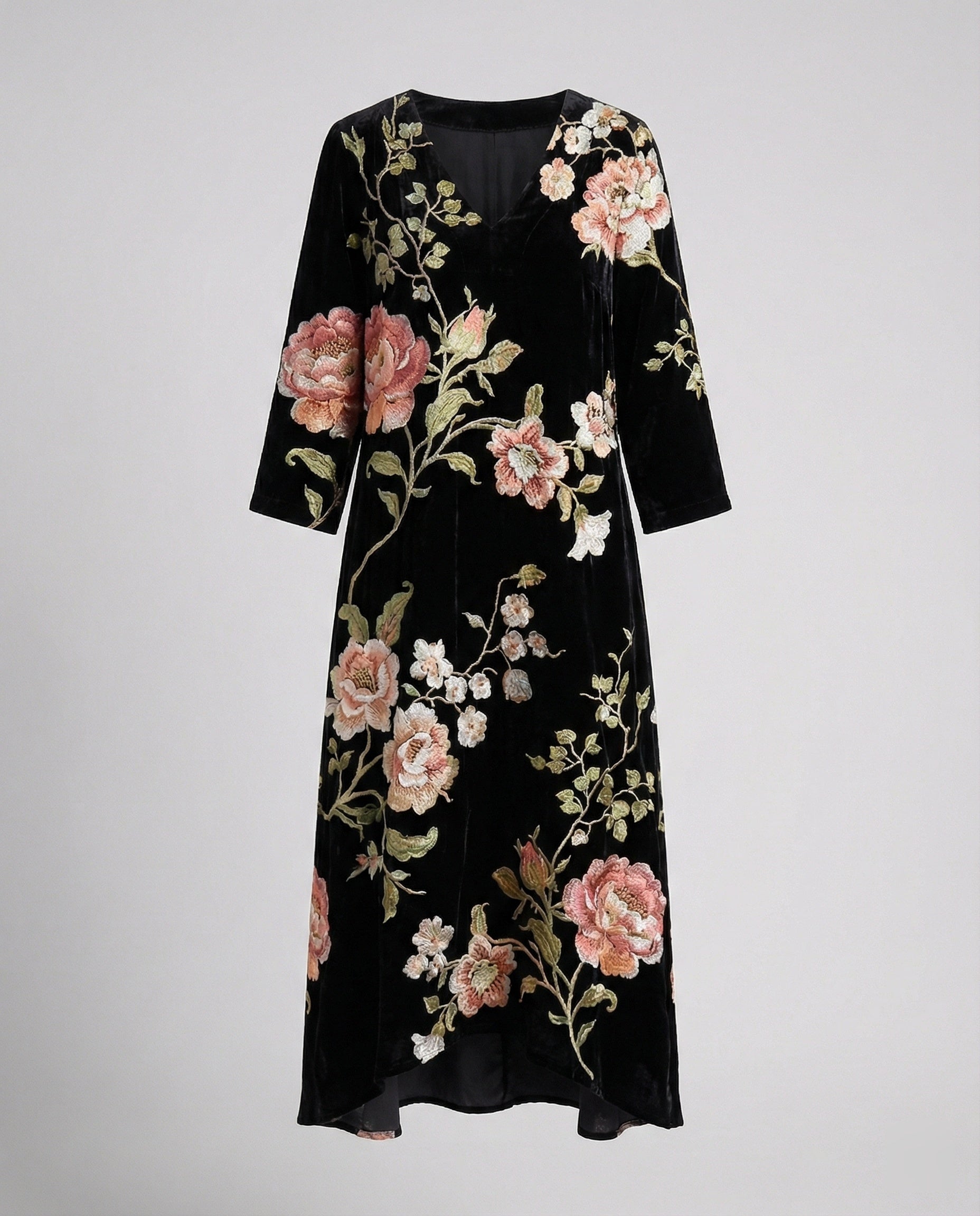 Boho Maxikleid Sommer Damen Taschen