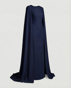 Damen Abendkleid elegant mit Cape
