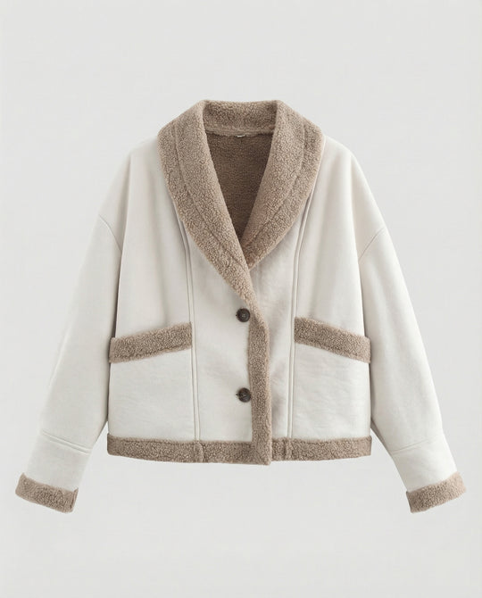 Damen Jacke mit elegantem Kragen