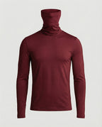Herren Funktionsshirt mit hohem Kragen und innovativem Feuchtigkeitsmanagement R&B