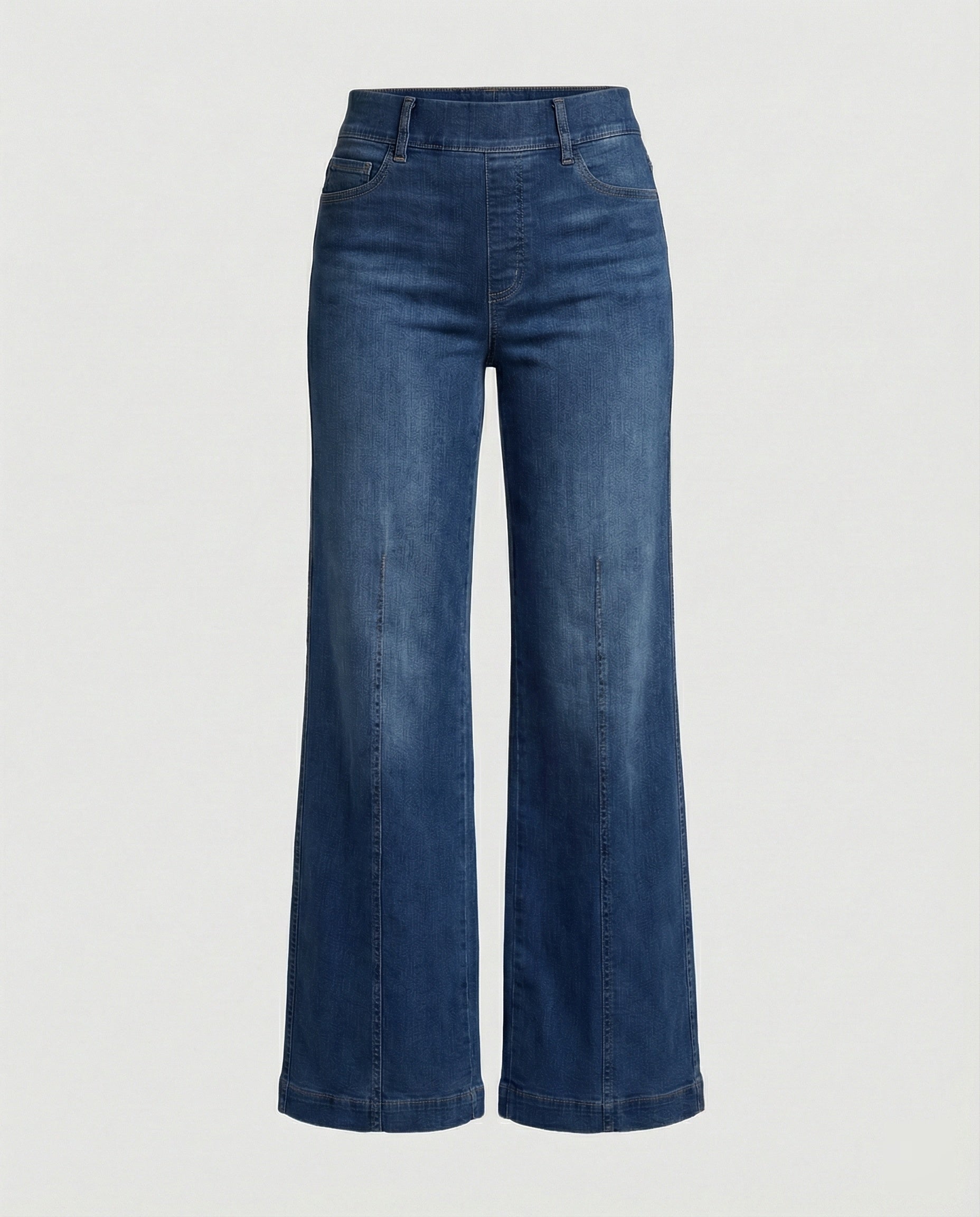 Damen Palazzo Jeans High Waist