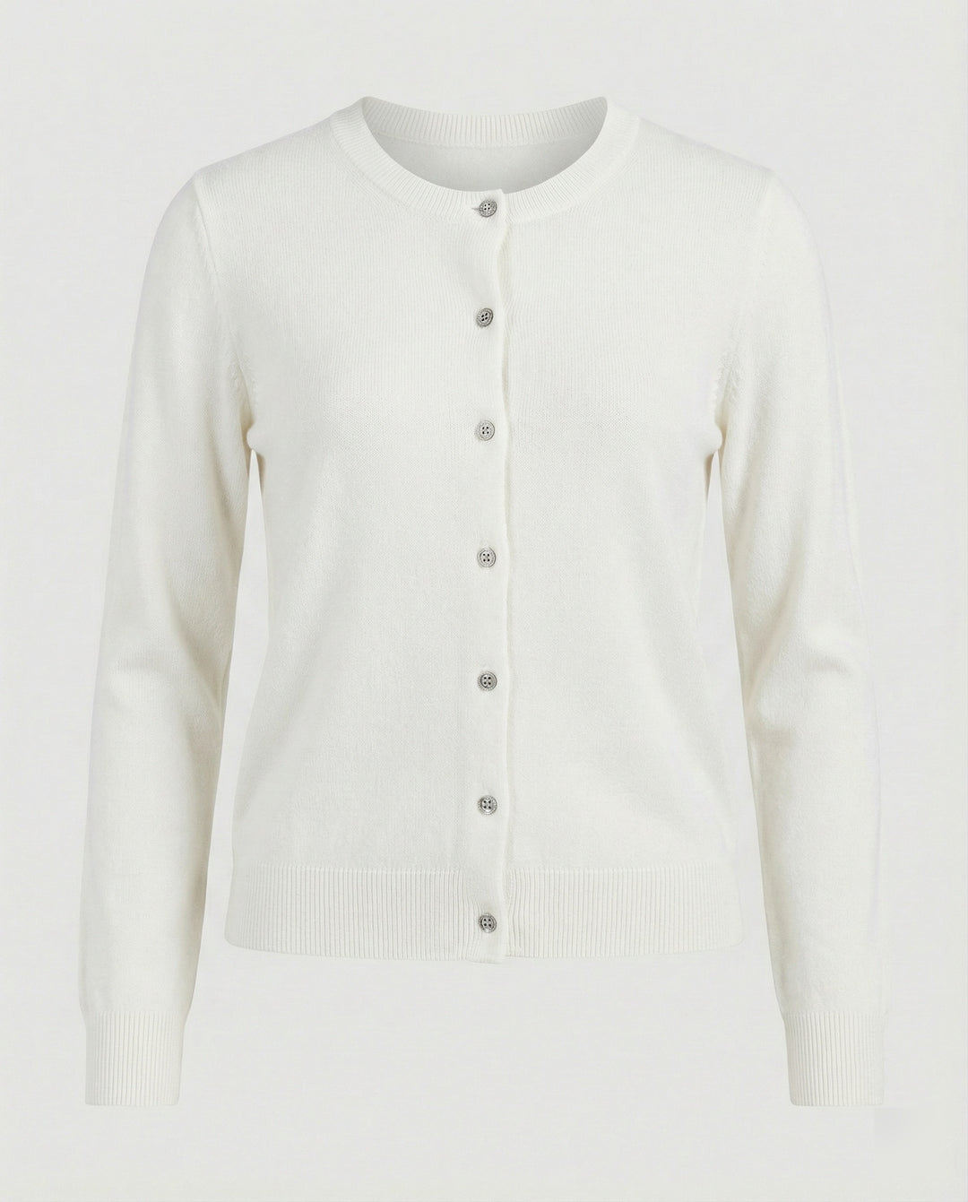 Damen Feinstrick Cardigan mit Knopfleiste und weichem Material R&B